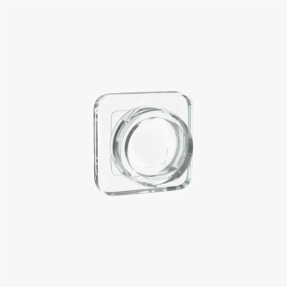 5ml Square Clear Glass Child Resistant Concentrate Jar