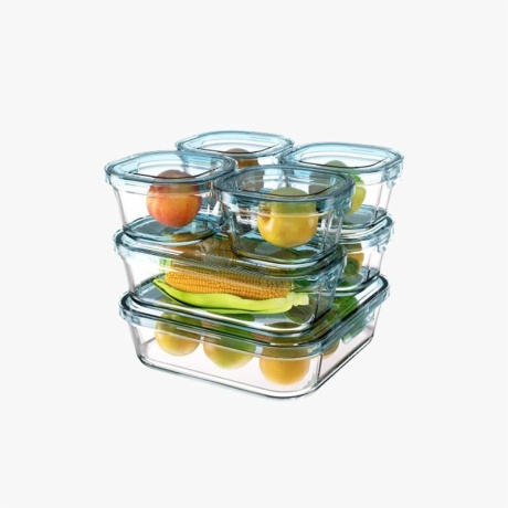 Borosil Glass Lunch Box