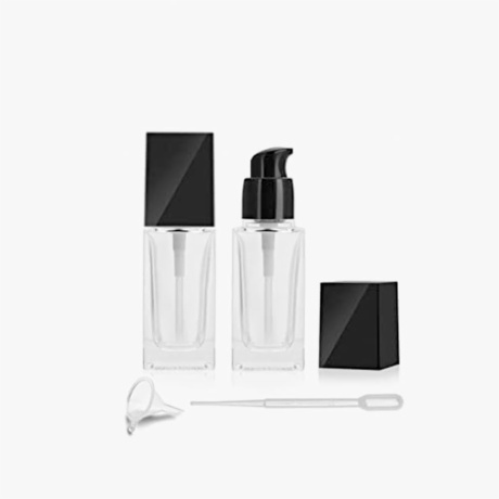 clear lotion bottles for cosmetics