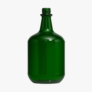 3 Liter Champagne Green Glass Jug without Handle
