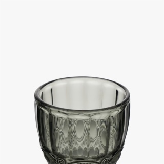 300ml Gray Green Embossed Goblet Glass