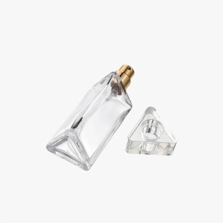 30ml 50ml Triangle Shaped Glass Perfume Bottle
