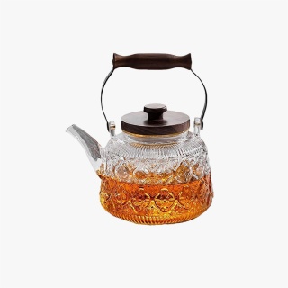 34oz Borosilicate Glass Teapot