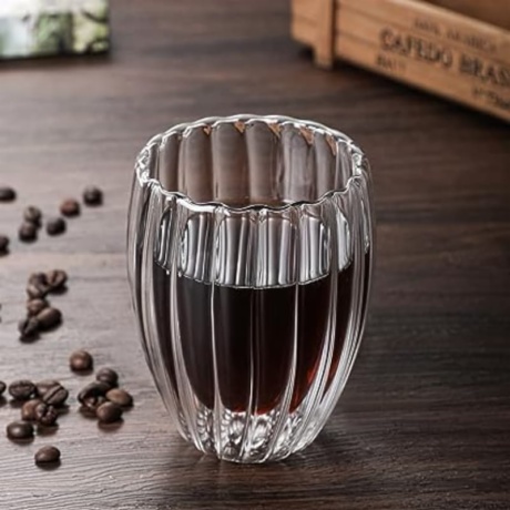 350ml Double Walled Coffee Glass