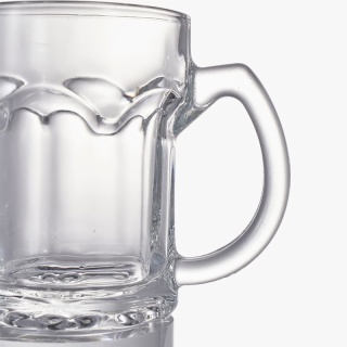 355ml beer glass with handle