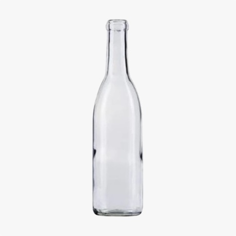 375ml Clear Burgundy Wine Bottles