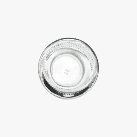 10oz Clear Glass Woozy Bottle