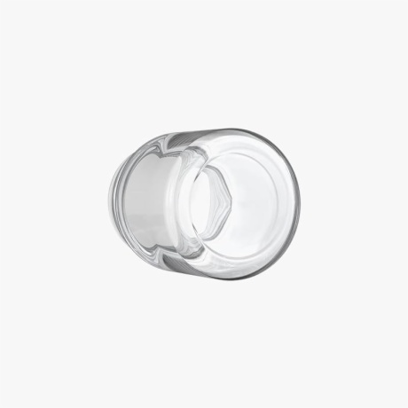 3oz Child Resistant C-Class Jar with Plastic Shiny Black Lid