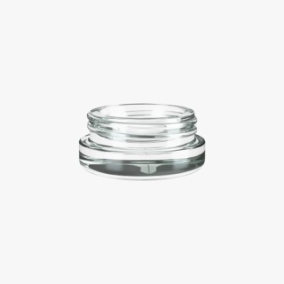 9ml Child Resistant Clear Glass Concentrate Jar