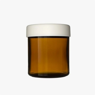 4 Oz Amber Glass Jars