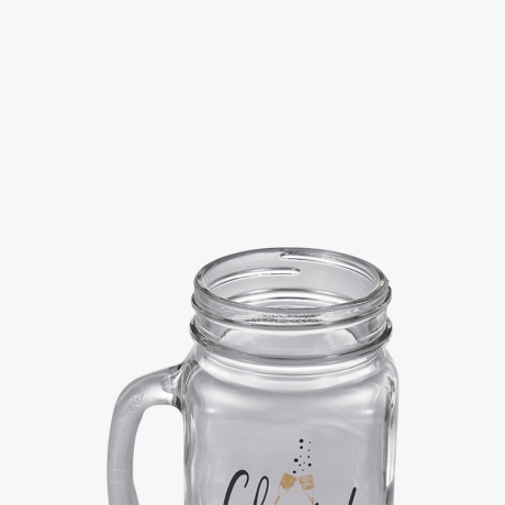 Custom Mason Jar with Lid