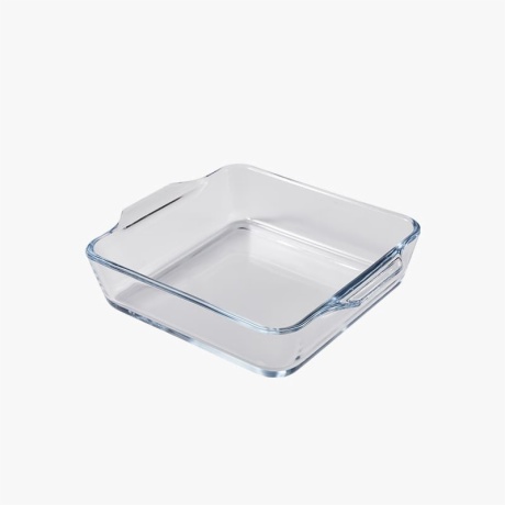 500ml Clear Glass Square Baking Dish