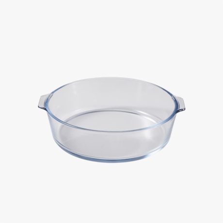 Heat Resistant Round Deep Baking Dish