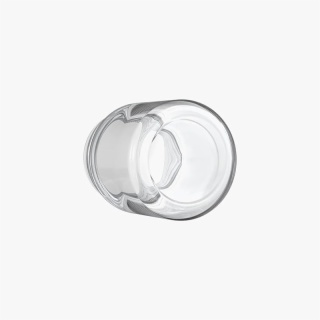 3oz Child Resistant C-Class Jar with Plastic Shiny White Lid