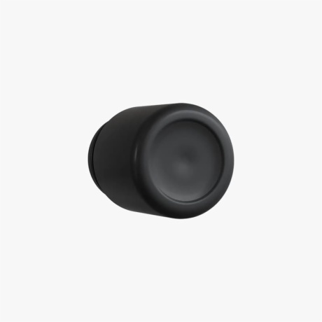 3oz Matte Black Child Resistant C-Class Jar with Plastic Matte Black Lid