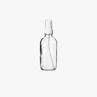 4 Ounce Clear Boston Round Bottle