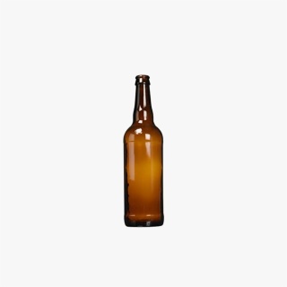 long-neck brown beer bottle