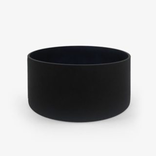 Black Glass Candle Bowls