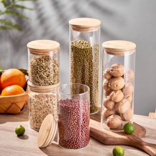 500ml borosilicate glass containers for kitchen