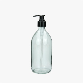 500ml glass syrup bottles with pump