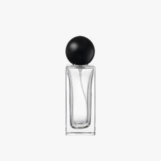 50ml black ball lid perfume bottle