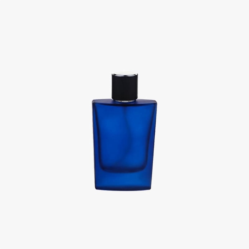 50ml Blue Frosted Glass Perfume Bottle Manufacturer Factory, Supplier ...
