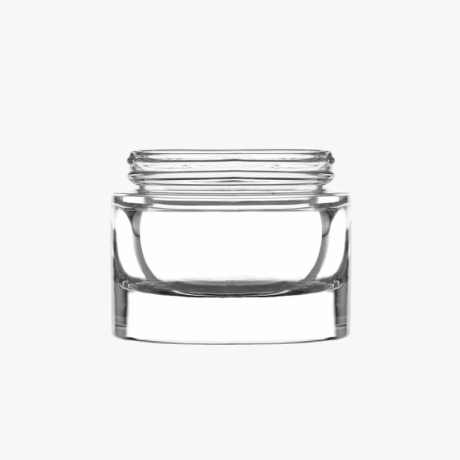 50ml Clear Cream Jar Glass 