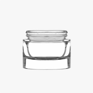 50ml Clear Cream Jar Glass