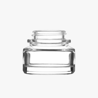 50ml Clear Lotion Glass Jar