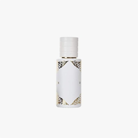 50ml elegant white perfume bottle