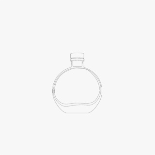 55ml Clear Oval Diffuser Bottle