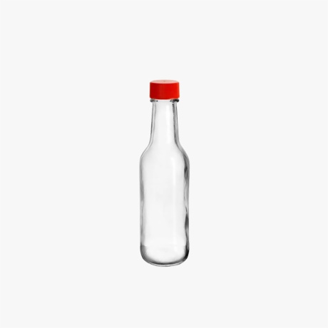 5oz Clear Glass Sauce Bottles