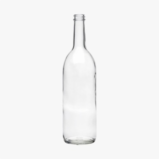 750 ml Clear Bordeaux Wine Glass Bottles