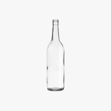 750 ml Clear Bordeaux Wine Bottles