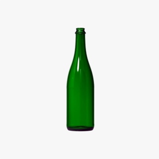 750ml Emerald Green Champagne Bottles