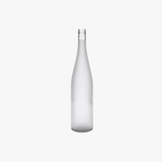 750ml Frosted Hock Wine Bottles