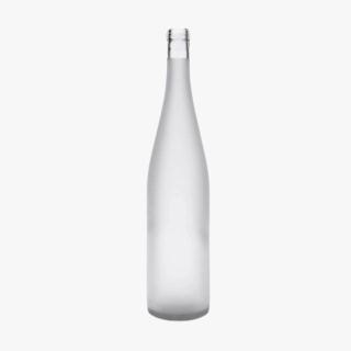 750ml Frosted Hock Wine Bottles