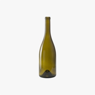 750ml Green Burgundy Glass Wine Bottles