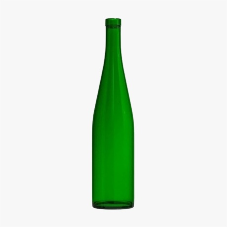 750ml Green Hock Wine Bottles