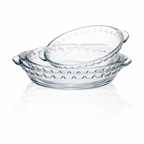 7inch 8inch 9inch Borosilicate Glass Pie Plate