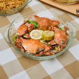 7inch 8inch 9inch Borosilicate Glass Pie Plate