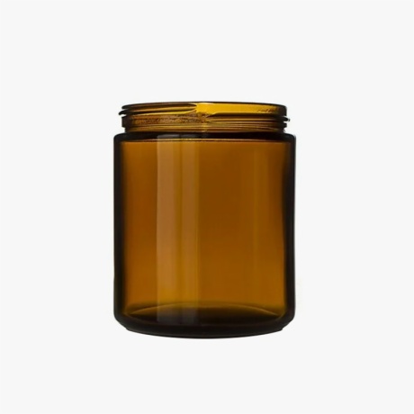 8 oz Amber Glass Jars