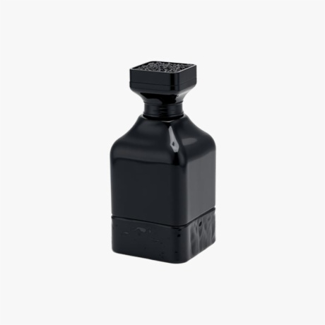 80ml Square Black Glass Perfume Bottle