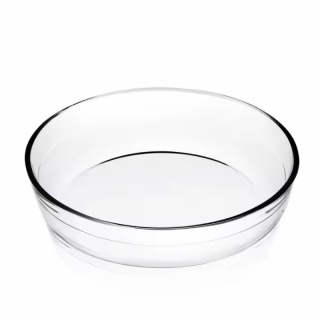 9 inch round borosilicate glass oven dish