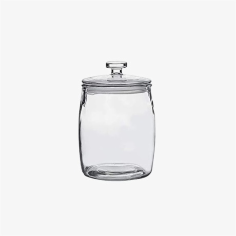 Apothecary Glass Candle Jar