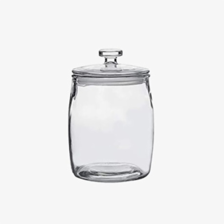 Apothecary Glass Candle Jar