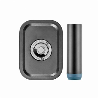 vacuum container valve lid and compact automatic pump