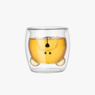 Bear Glass Cup