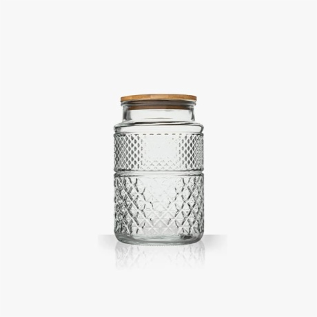 Beehive Glass Honey Jar