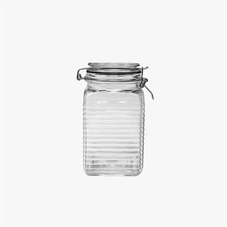 beehive glass jar